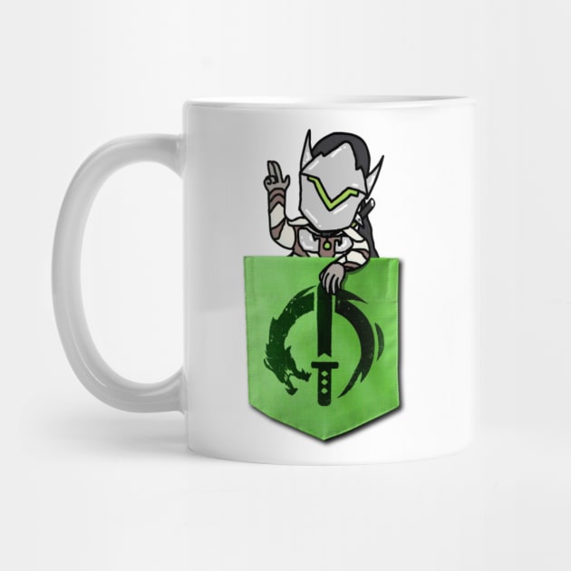 Pocket Genji (An Overwatch Design) by Pocketeers